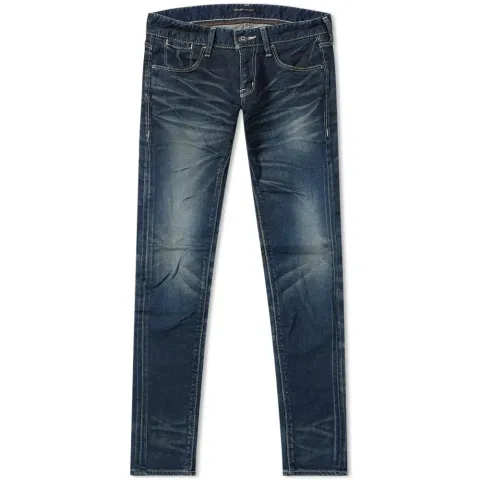 Black By Vanquish Aged Power Stretch Skinny Jean