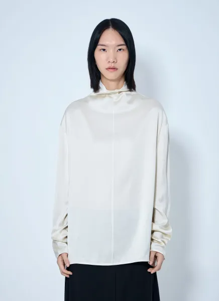 Slouch-Neck Blouse