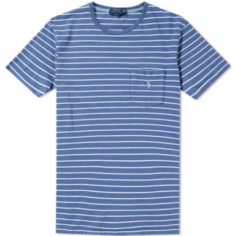 Stripe Pocket Tee
