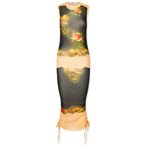Fleurs Petit Grand Print Dress