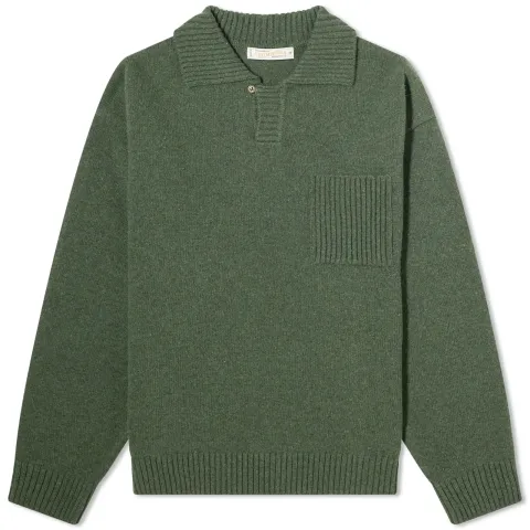 Collar Knit Pullover Sweater