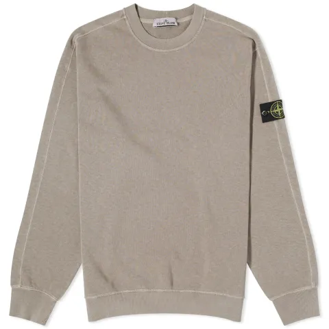 Garment Dyed Malfile Crew Sweat