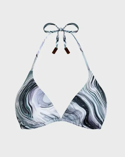 Vilebrequin Women Triangle Bikini Top Marble