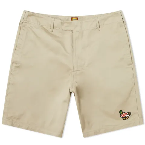 Embroidery Chino Shorts