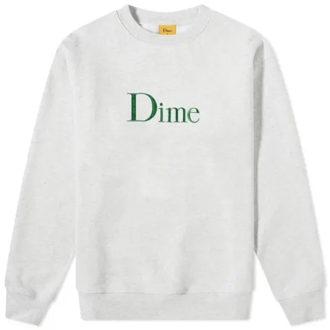 Classic Embroidered Logo Crew Sweat