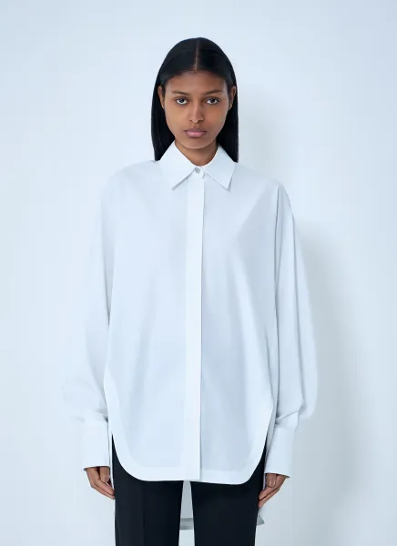 Oversized Cotton Poplin Shirt