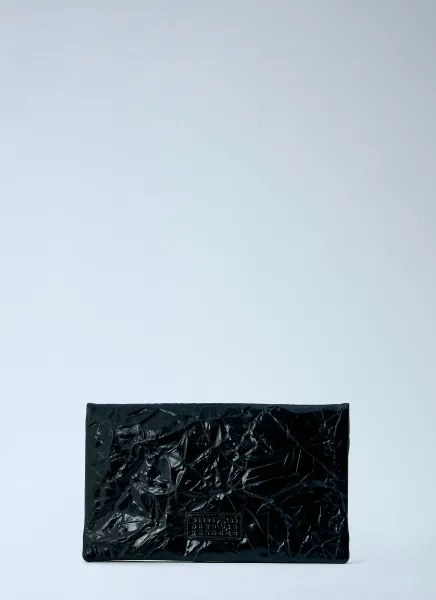 Single-Stitch Logo Clutch Bag