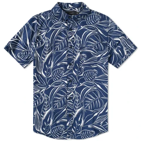 Short Sleeve Jack Ink Palm Shirt