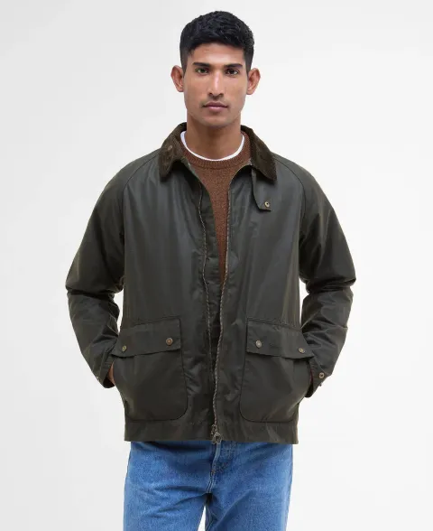Bedale Short Waxed Jacket