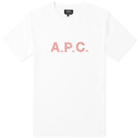 A.P.C. James Paisley Logo T-Shirt