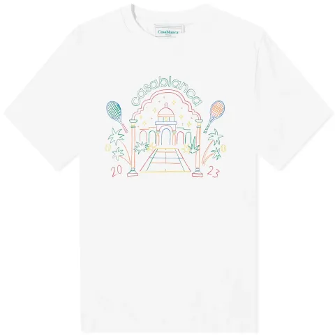 Rainbow Crayon Temple T-Shirt