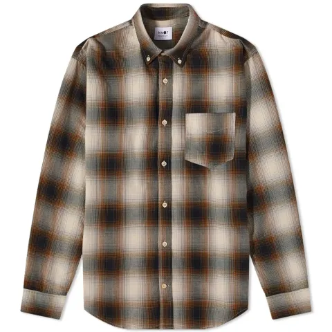 Levon Button Down Check Shirt