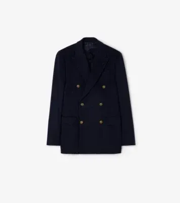 Cashmere Tailored Jacket in Navy