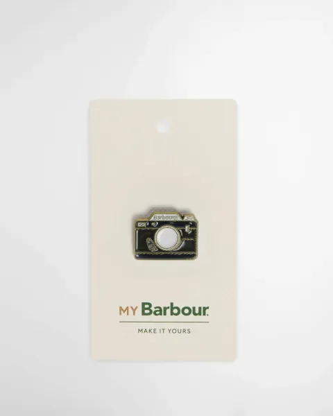 Camera Pin Badge