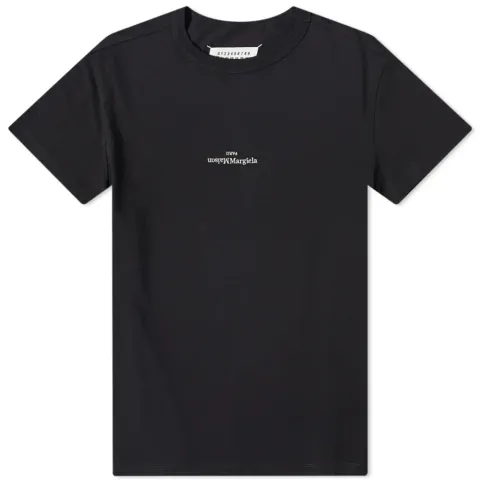 Embroidered Text Logo T-Shirt