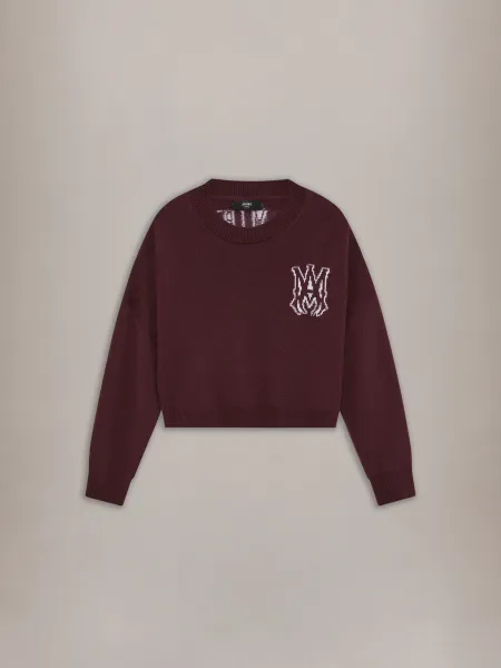 WOMEN - WOMEN'S MA CREW - Aged Port