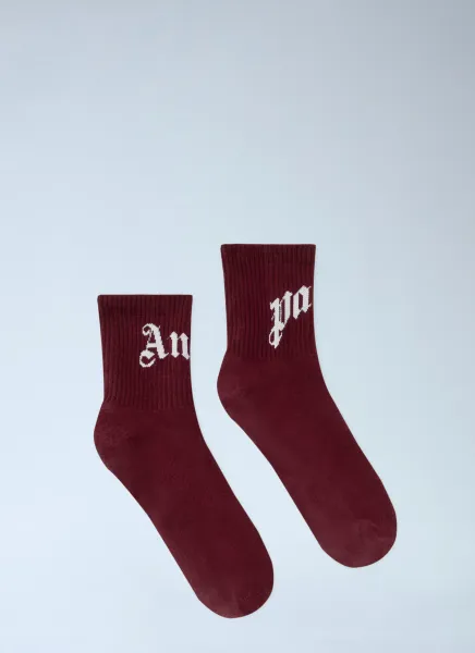 Curved Logo Socks