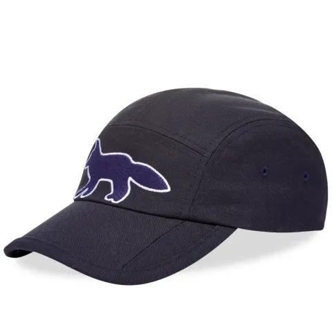 Maison Kitsuné Navy Fox 5 Panel Cap
