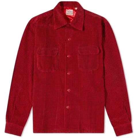 Levi's Vintage Clothing Checked Dog Tooth Overshirt