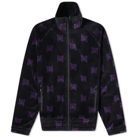 Velour Papillion Track Jacket