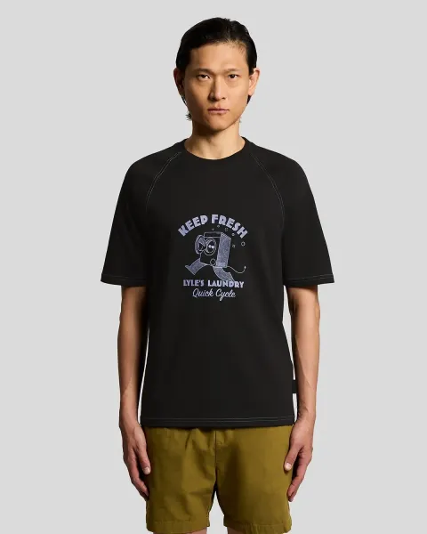 Lyle & Scott Chest Graphic T-Shirt