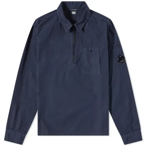 Ripstop Quarter Zip Overshirt