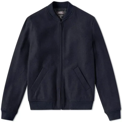 A.P.C. Gaston Wool Bomber Jacket