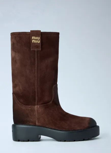 Suede Boots