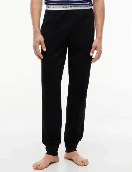 Tommy Hilfiger Pure Cotton Joggers Black
