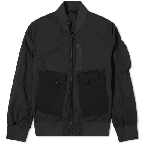 Garment Dyed Nylon Bomber