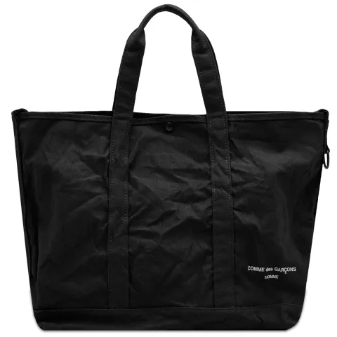 Comme Des Garçons Homme Cotton Canvas Tote Bag