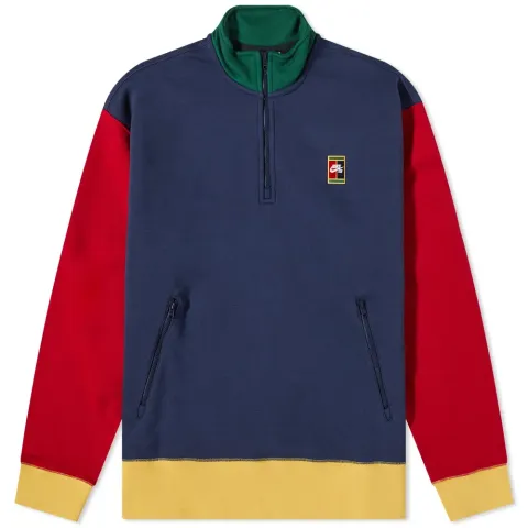 Half Zip Fleece Top