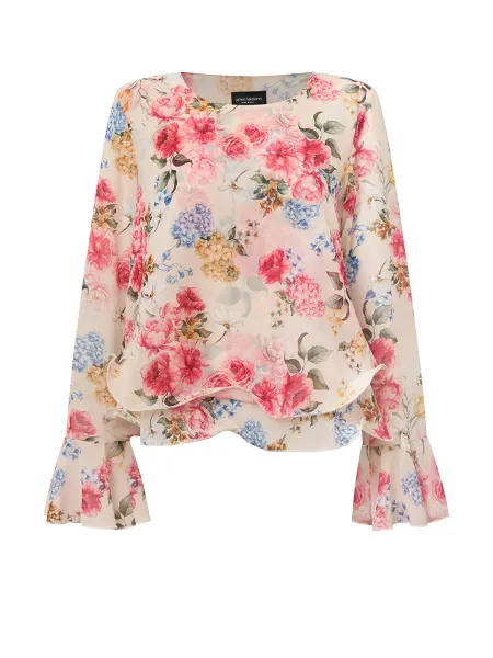 James Lakeland Floral Print Blouse