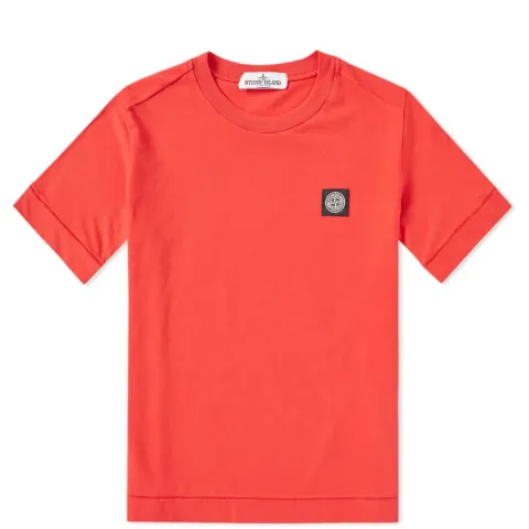 Garment Dyed Patch Logo Tee