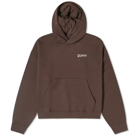Linear Heritage Brushed Back Fleece Hoodie