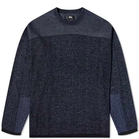 Engineered Panel Sweater