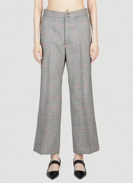 Check Suit Pants