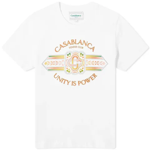 Unity Power Printed Fitted T-Shirt