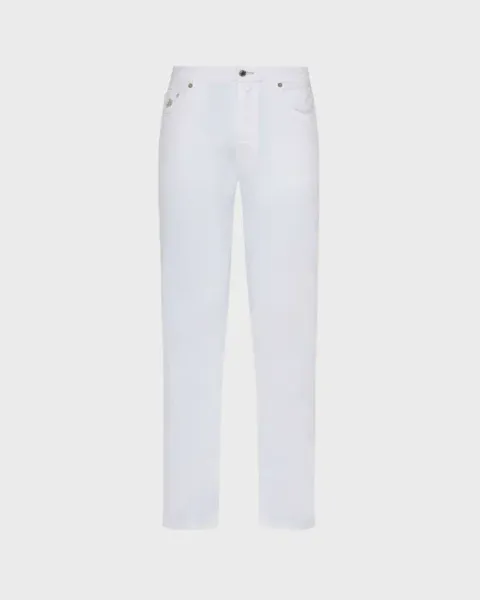 Vilebrequin Men Solid Linen And Cotton Pants