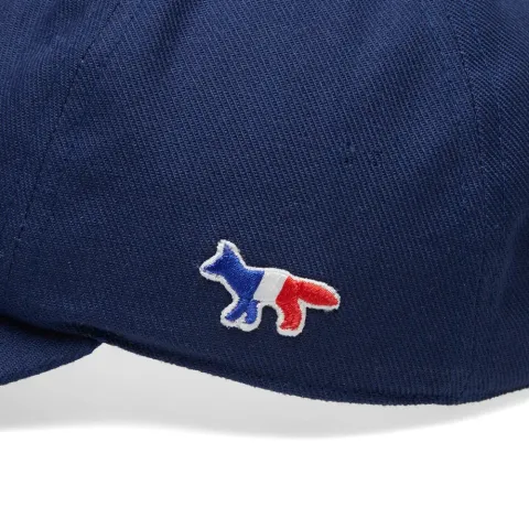 Maison Kitsuné Tricolour Fox 6 Panel Cap - END. Exclusive