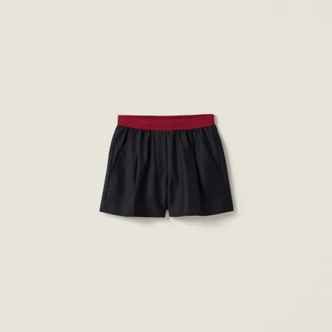Pinstripe shorts