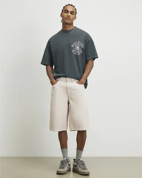 River Island Cotton Saint Antoine Crest T-Shirt