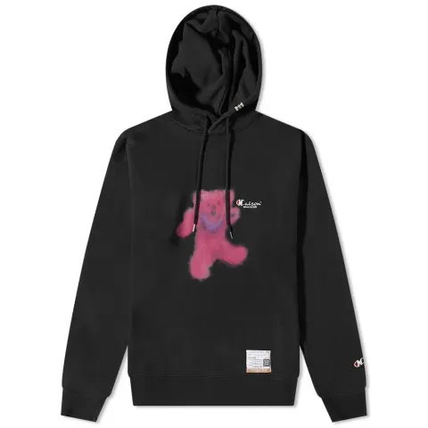Bear Print Hoodie