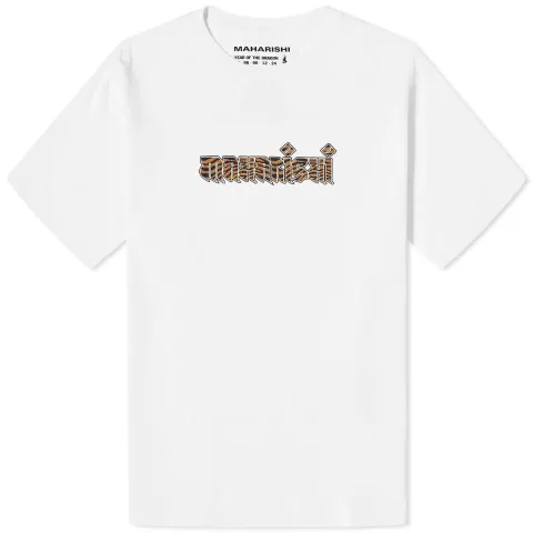 Tiger Fur Calligraphy T-Shirt