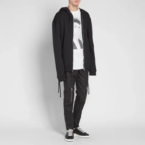 Laced Hooded Sweat
