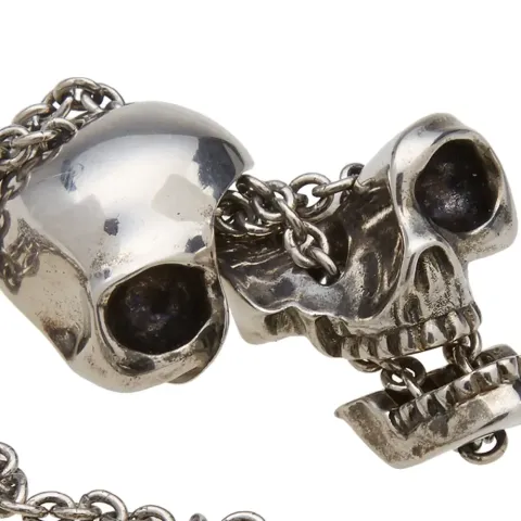 Divided Skull Pendant