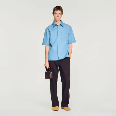 Loose-fit faded shirt