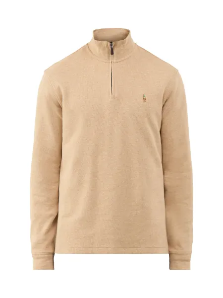 Polo Ralph Lauren Rib Cotton Quarter Zip Sweatshirt