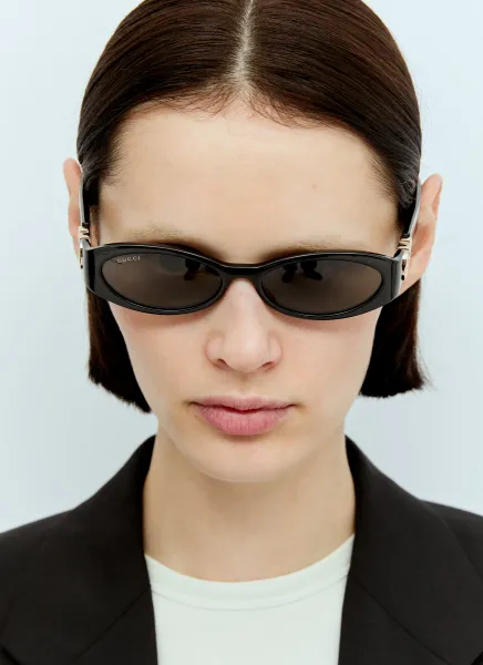 Oval Frame Sunglasses
