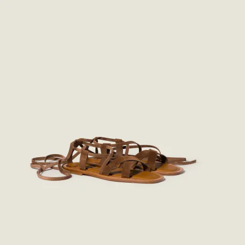 Suede sandals